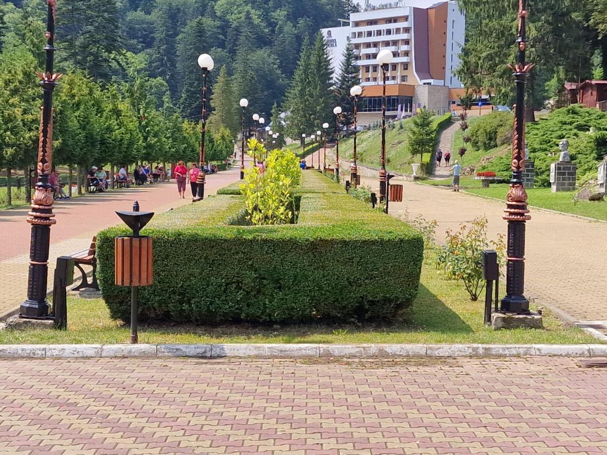 Apartment Slănic-Moldova エクステリア 写真